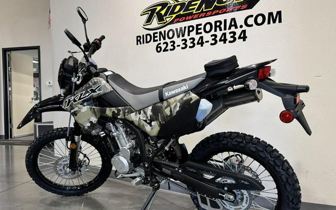 2026 Kawasaki KLX300 Cypher Camo Beige