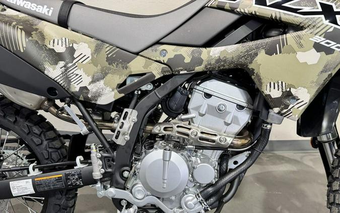 2026 Kawasaki KLX300 Cypher Camo Beige