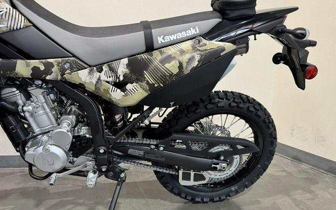 2026 Kawasaki KLX300 Cypher Camo Beige