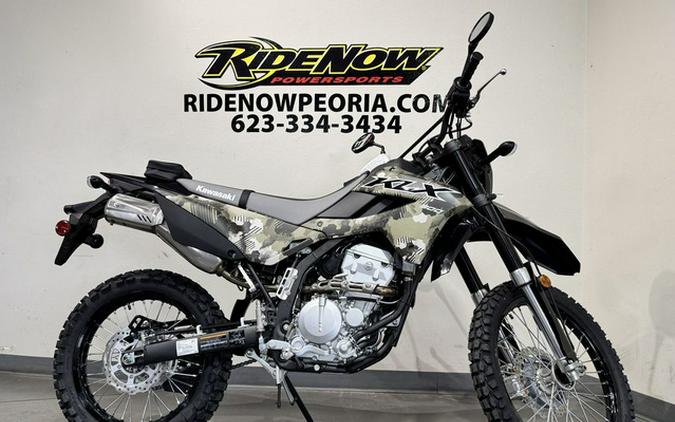 2026 Kawasaki KLX300 Cypher Camo Beige