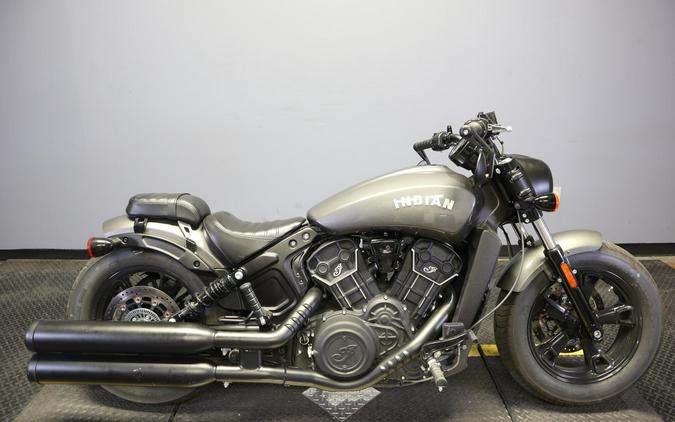2021 Indian Motorcycle Scout Bobber Sixty Thunder Black Smoke