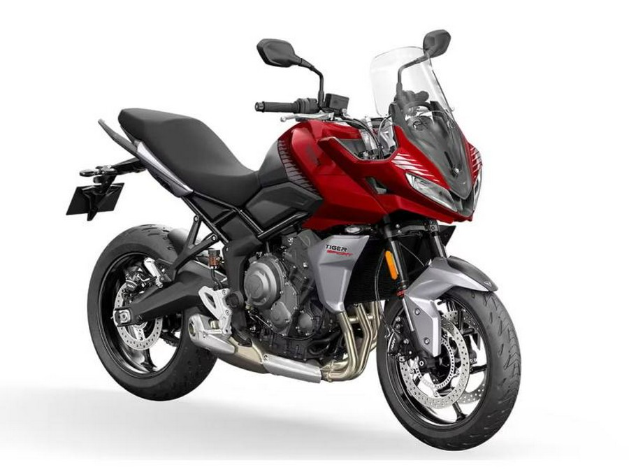 2024 Triumph Tiger Sport 660 Korosi Red/Graphite