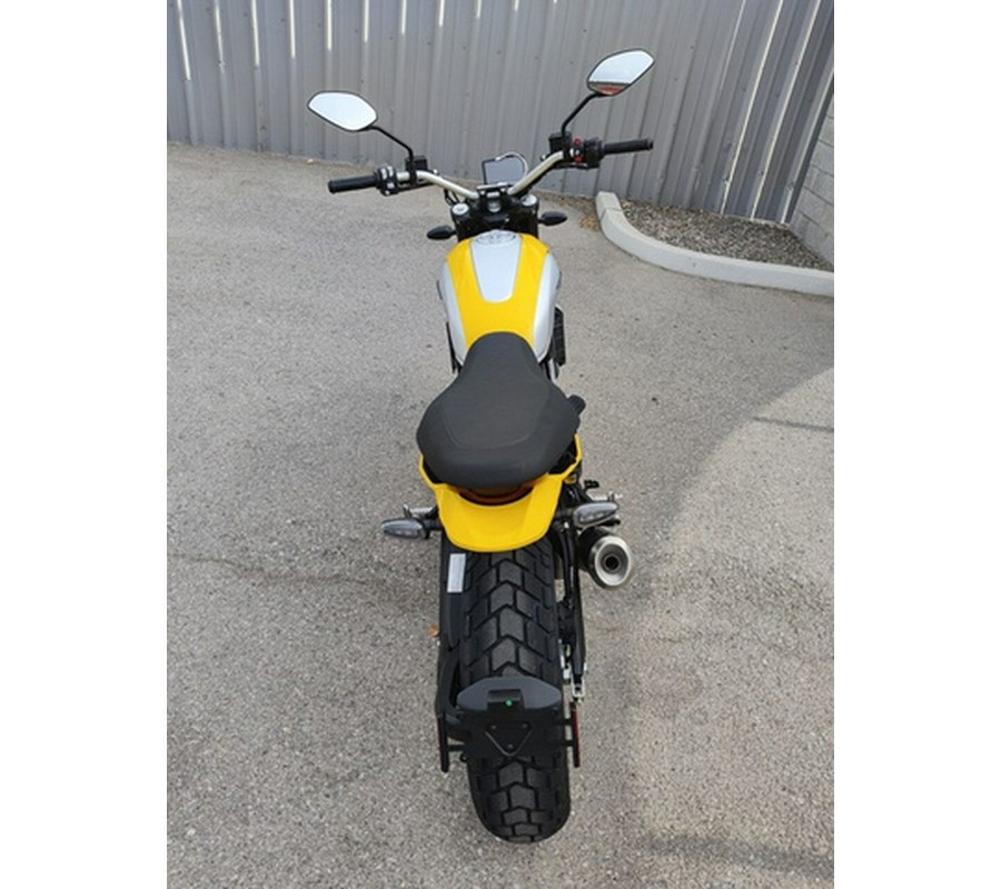 2025 Ducati Scrambler Icon 62 Yellow Demo