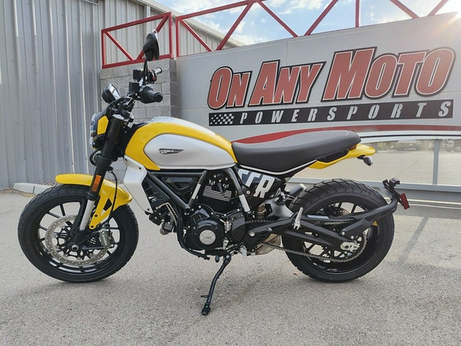 2025 Ducati Scrambler Icon 62 Yellow Demo
