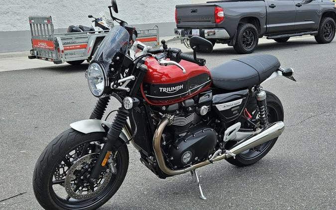 2020 Triumph Speed Twin 1200 Korosi Red/Storm Grey