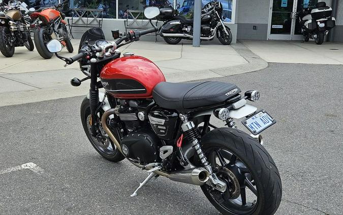 2020 Triumph Speed Twin 1200 Korosi Red/Storm Grey