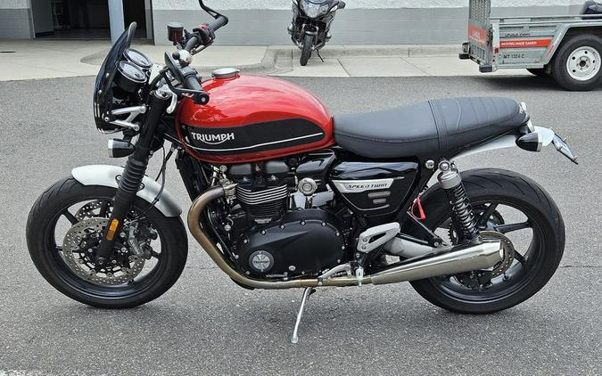 2020 Triumph Speed Twin 1200 Korosi Red/Storm Grey