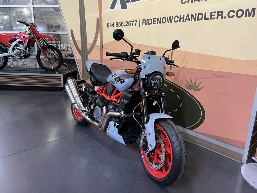 2024 Indian Motorcycle® FTR Sport Storm Gray/Red