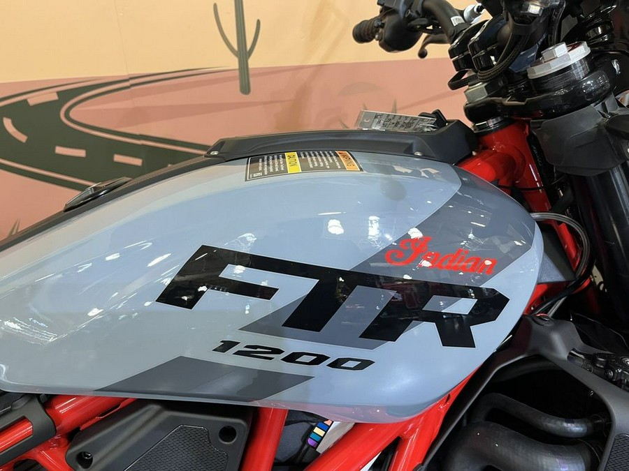 2024 Indian Motorcycle® FTR Sport Storm Gray/Red
