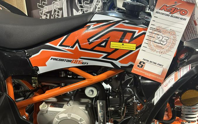 2026 Kayo Predator 125 EFI