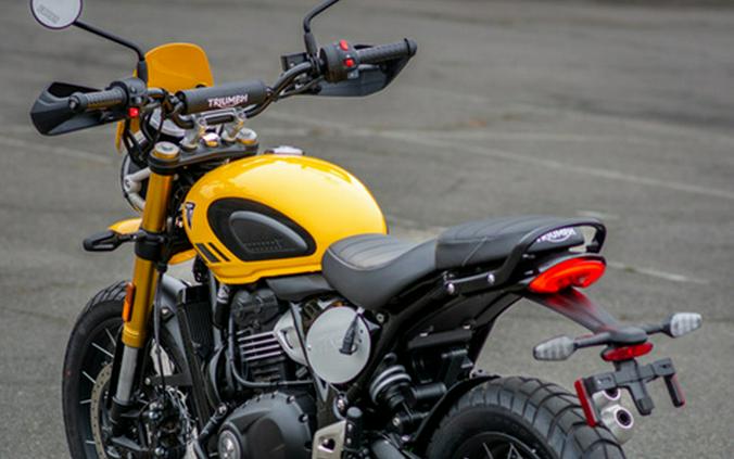 2026 Triumph Scrambler 400 XC Racing Yellow
