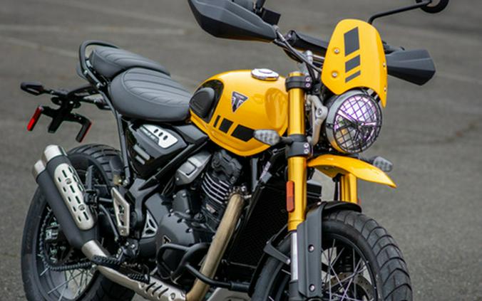 2026 Triumph Scrambler 400 XC Racing Yellow