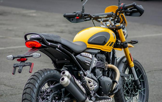 2026 Triumph Scrambler 400 XC Racing Yellow