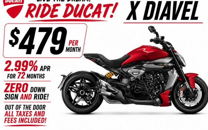 2026 Ducati XDiavel V4 Burning Red