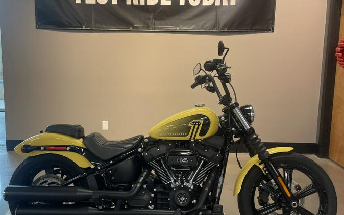 2023 Harley-Davidson® Street Bob® 114 Industrial Yellow