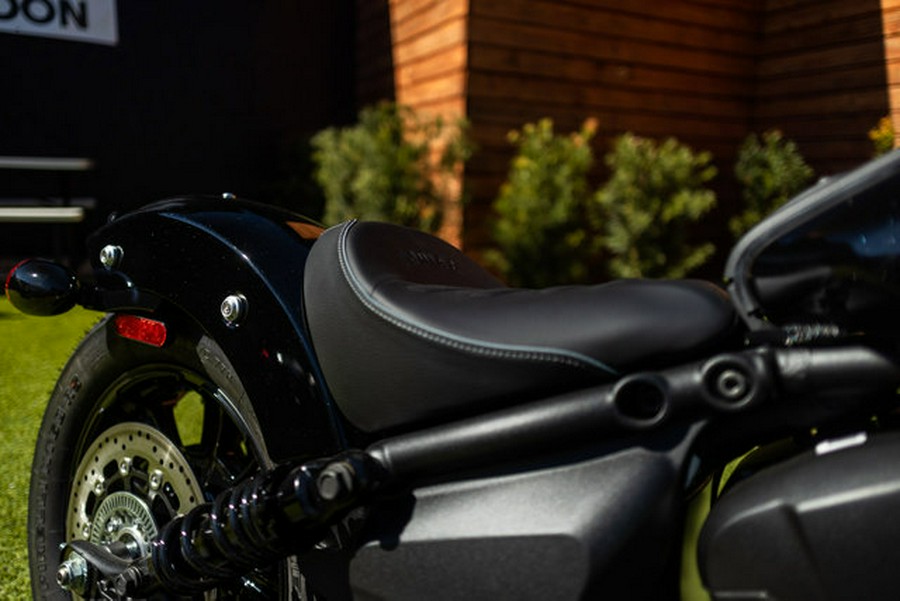 2025 Indian SCOUT BOBBER LTD, BLACK METALLIC 49ST Limited