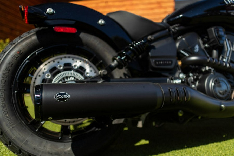 2025 Indian SCOUT BOBBER LTD, BLACK METALLIC 49ST Limited