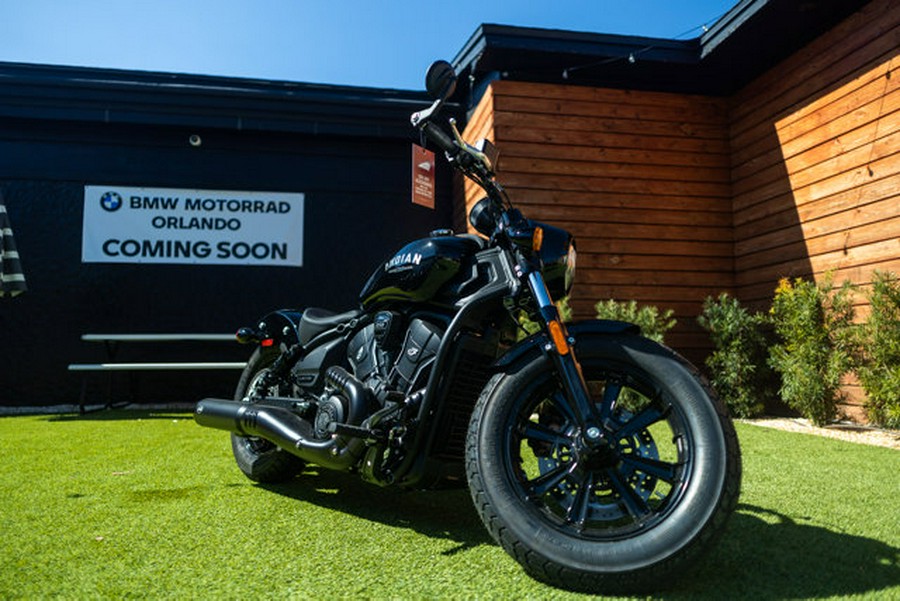 2025 Indian SCOUT BOBBER LTD, BLACK METALLIC 49ST Limited