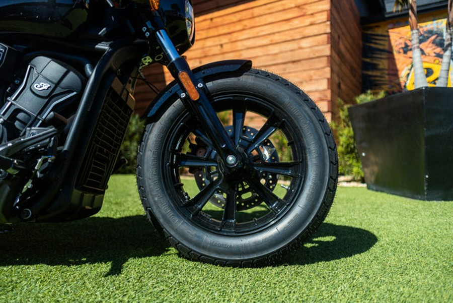 2025 Indian SCOUT BOBBER LTD, BLACK METALLIC 49ST Limited