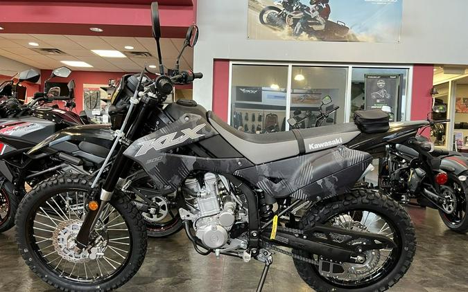 2024 Kawasaki KLX®300 Cypher Camo Gray