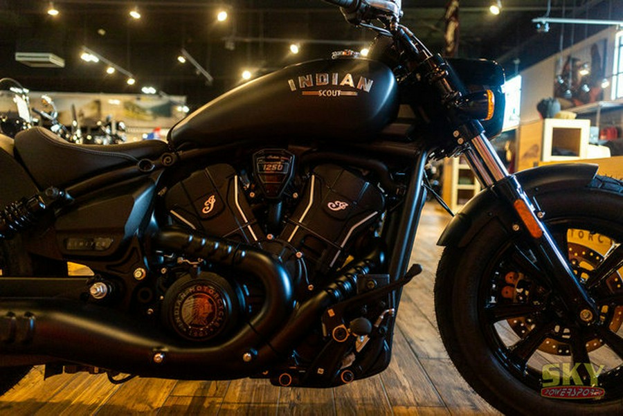 2025 Indian Scout Bobber Limited Black Smoke