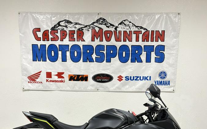 2026 Honda CBR650R E-Clutch Matte Black Metallic - H0676