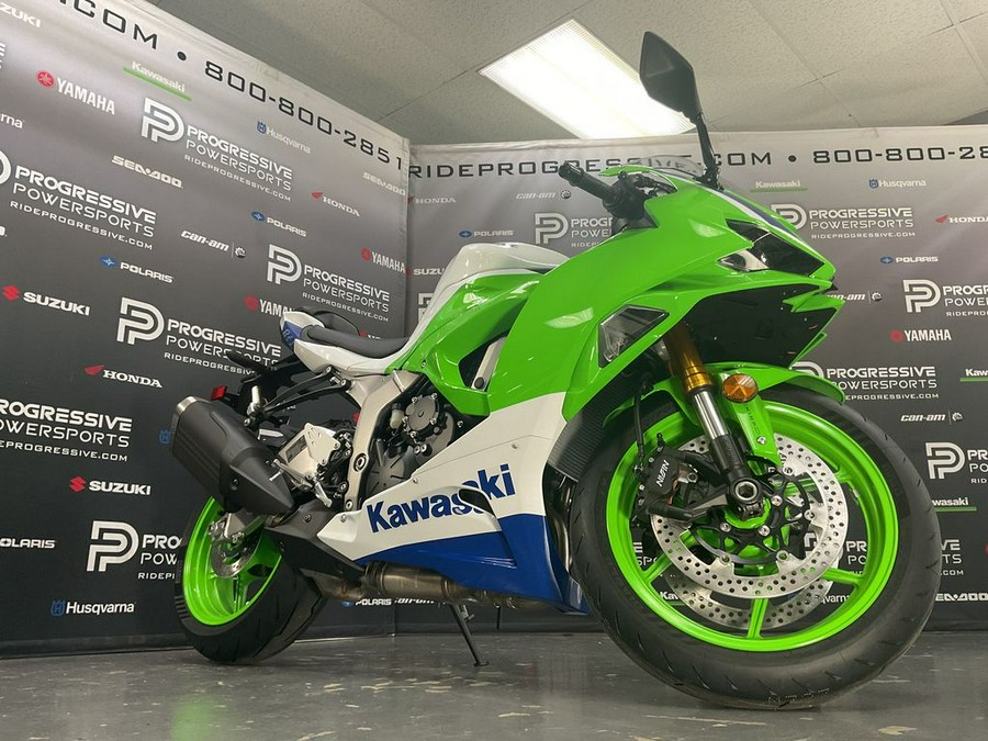 2024 Kawasaki Ninja® ZX™-6R 40th Anniversary Edition ABS