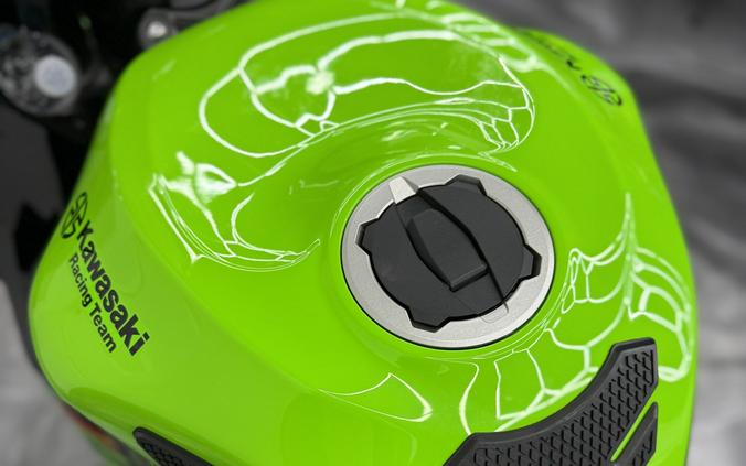 2023 Kawasaki Ninja ZX6R KRT ABS With M4 Exhaust + GB Engine Covers + ASV Levers