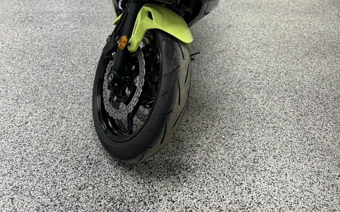 2026 Kawasaki Ninja 650 ABS Metallic Matte Old School Green/Metallic Spark Black - K4720