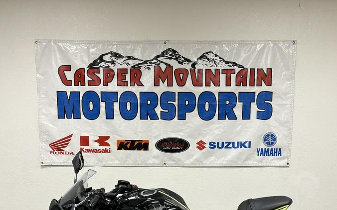 2026 Kawasaki Ninja 650 ABS Metallic Matte Old School Green/Metallic Spark Black - K4720