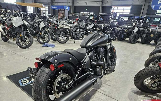 2026 Indian Scout Sixty Bobber Black Metallic