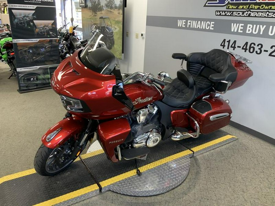 2024 Indian Motorcycle® Pursuit® Limited® with PowerBand Audio Package Sunset Red Metallic