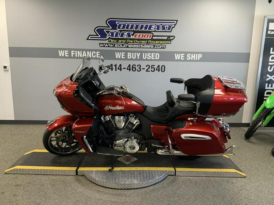 2024 Indian Motorcycle® Pursuit® Limited® with PowerBand Audio Package Sunset Red Metallic