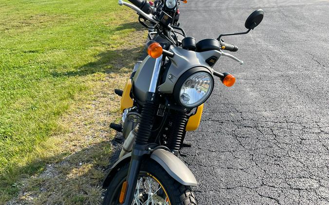 2023 ROYAL ENFIELD SCRAM 411 - GRAPHITE YELLOW