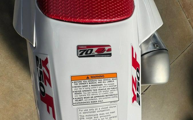 2026 Yamaha YZ 250F 70th Anniversary Edition