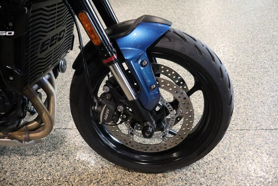 2025 Triumph Trident 660 Cobalt Blue/Sapphire Black