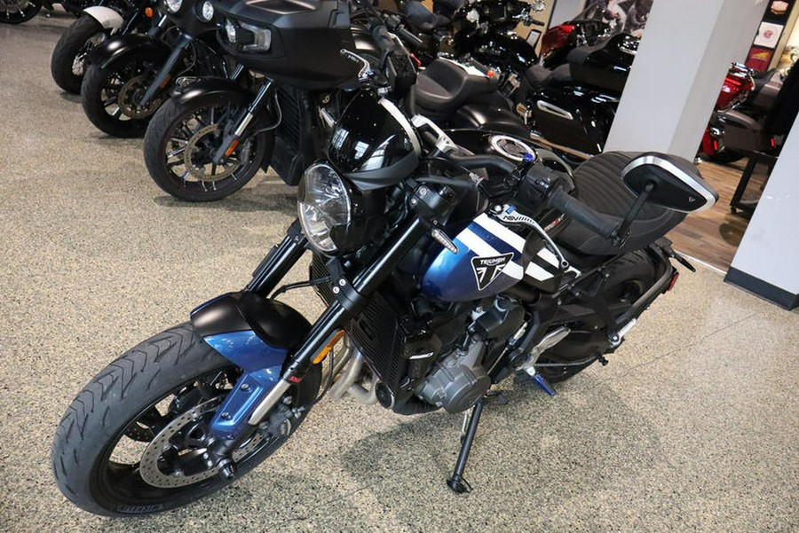 2025 Triumph Trident 660 Cobalt Blue/Sapphire Black
