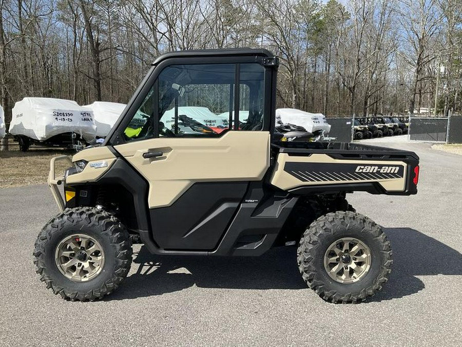 2024 Can-Am® Defender Limited HD10 Desert Tan & Timeless Black