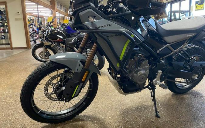 2026 CFMOTO IBEX 450 TUNDRA GRAY WITH RALLY SEAT TALL & UPPER ENGINE GUARDS