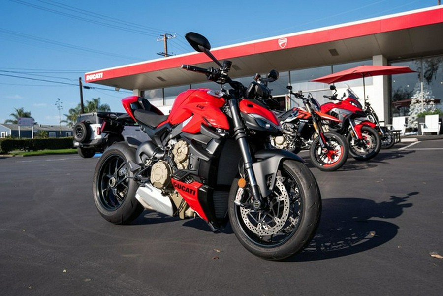 2024 Ducati Streetfighter V4 Red V4