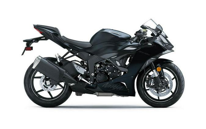 2024 Kawasaki Ninja® ZX™-6R ABS Metallic Flat Spark Black/Ebony