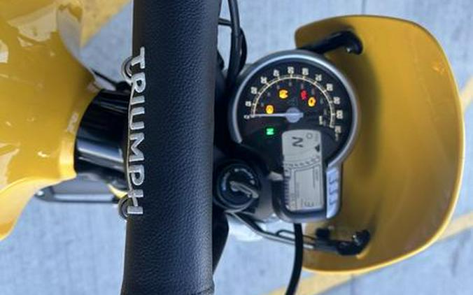 2026 Triumph Scrambler 400 XC Racing Yellow