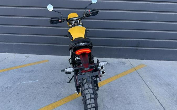 2026 Triumph Scrambler 400 XC Racing Yellow