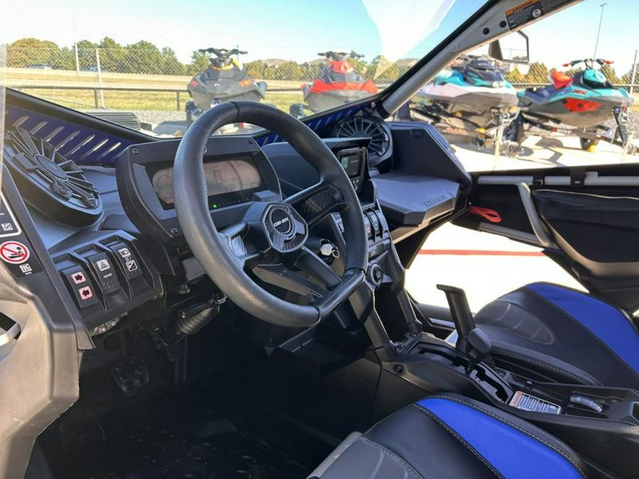 2022 Can-Am® Maverick X3 MAX X rs Turbo RR With Smart-Shox Intense Blue / Carbon Black /