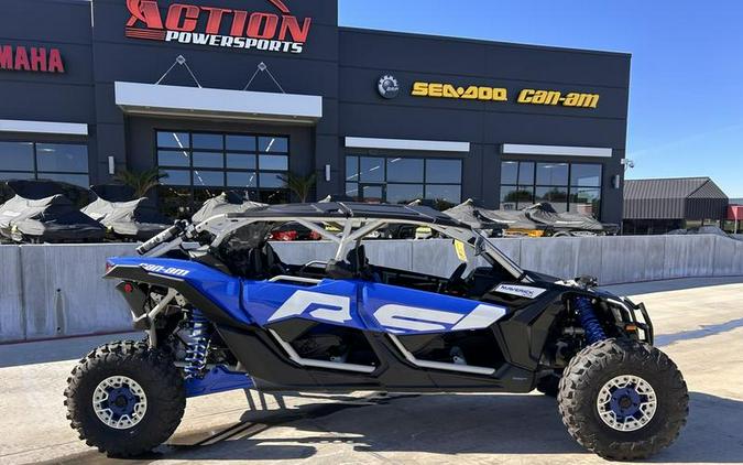 2022 Can-Am® Maverick X3 MAX X rs Turbo RR With Smart-Shox Intense Blue / Carbon Black /