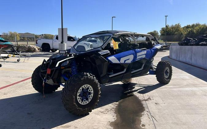2022 Can-Am® Maverick X3 MAX X rs Turbo RR With Smart-Shox Intense Blue / Carbon Black /