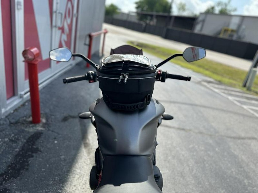 2021 Triumph Street Triple R Low Matte Silver Ice