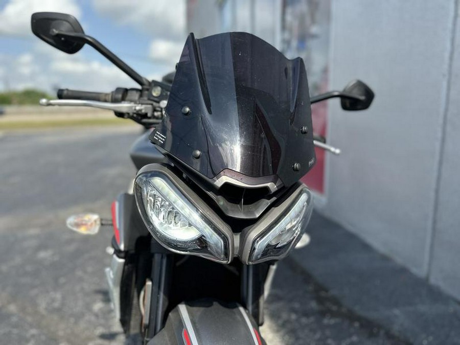 2021 Triumph Street Triple R Low Matte Silver Ice