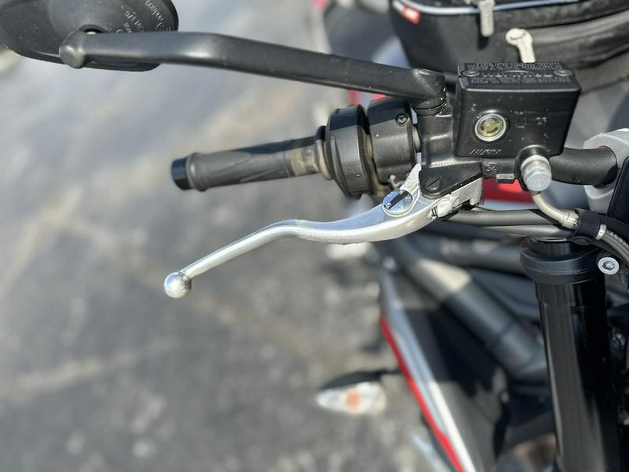 2021 Triumph Street Triple R Low Matte Silver Ice