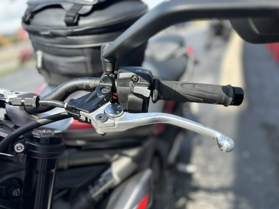 2021 Triumph Street Triple R Low Matte Silver Ice